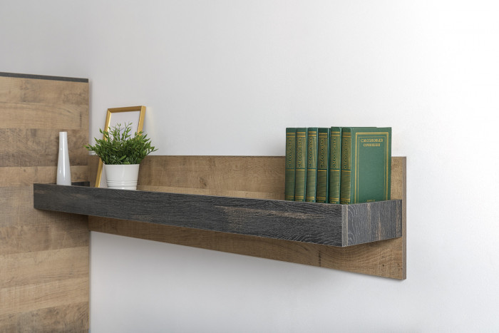 Трувор Гостиная 035, дуб гранж песочный/интра