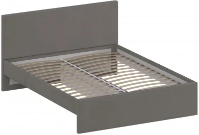 Кровать 160 КР-433-М с настилом из ламелей, Микровелюр Zeekr-55