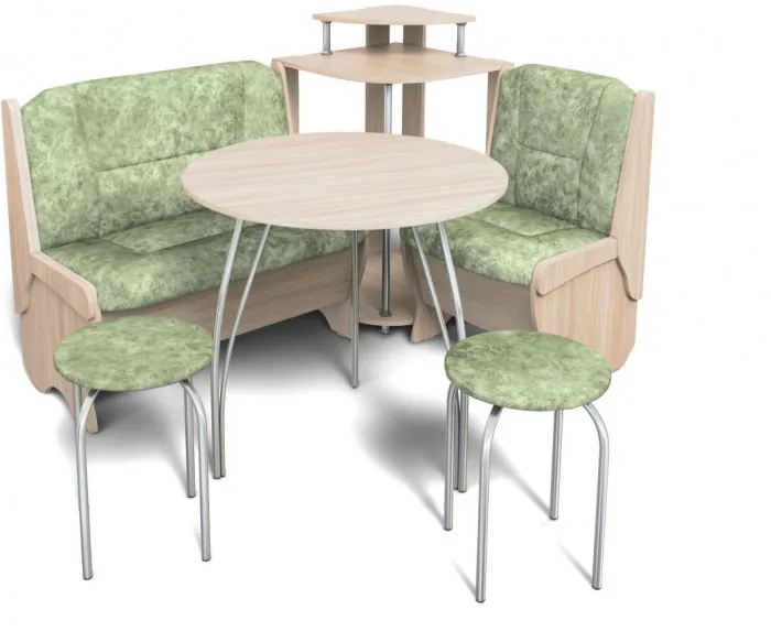 Кухонный набор Лотос ясень светлый/мохито