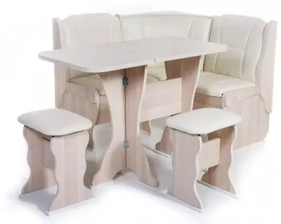 Кухонный набор Нарцисс ясень светлый/крем