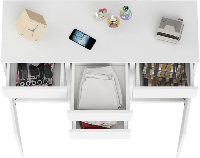 Мори Комод МК1200.4, цвет белый, ШхГхВ 120,4х41х94 см.