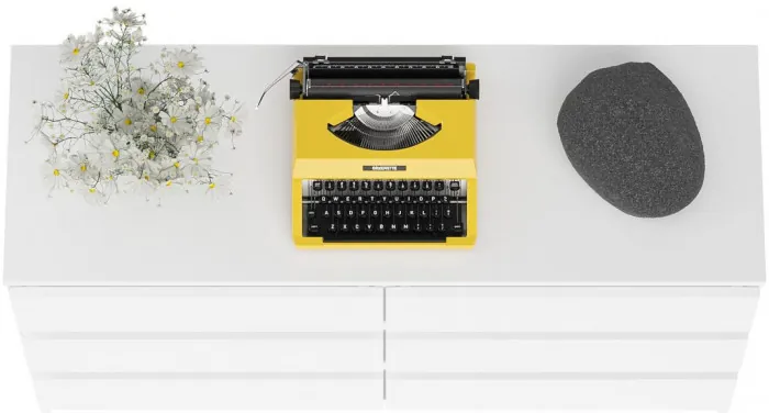 Мори Комод МК1200.6, цвет белый, ШхГхВ 120,4х41х73 см.