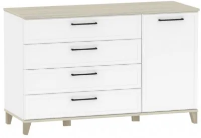 Комод с ящиками Аурелио 455, белый