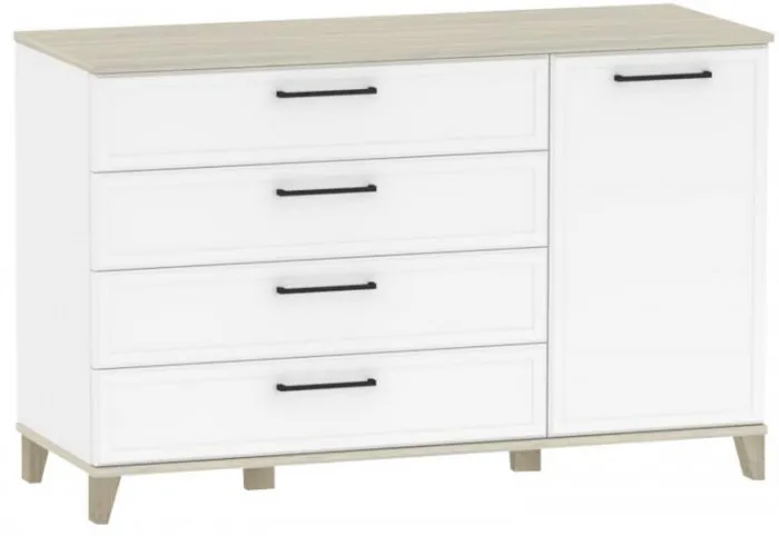 Комод с ящиками Аурелио 455, белый