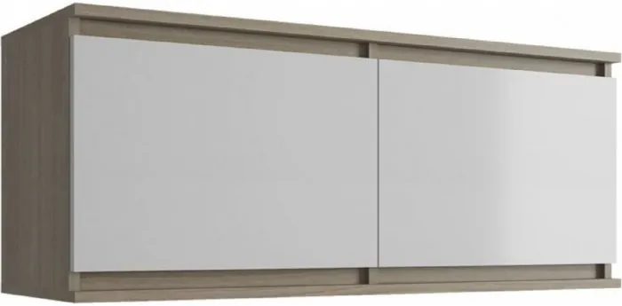 Челси Полка навесная (Антресоль малая) (Графит, Графит)