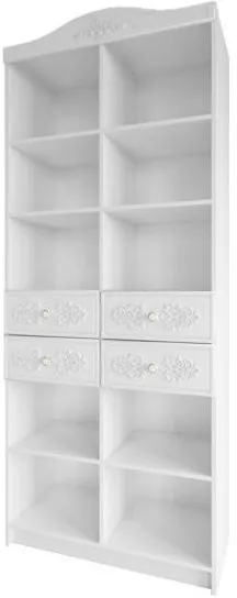 Модульная детская KI-KI композиция 7, Белый/Белое дерево