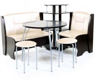 Кухонный набор Лотос венге/крем