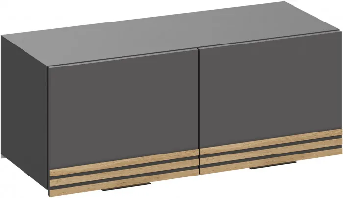 Прихожая Нао, набор №11, Дуб вотан/Графит, Вотан, Simple 27