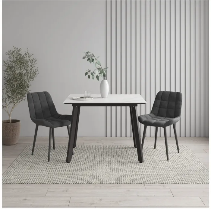 Стол обеденный Граф, Серый