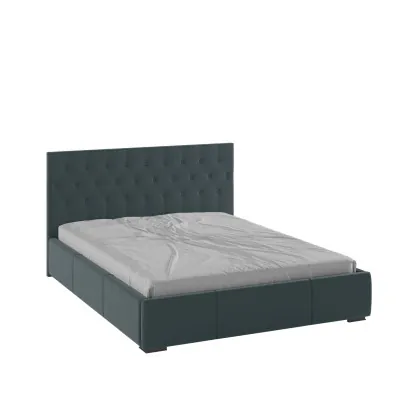 Октавия Кровать интерьерная 160 серый ромб, ПМ