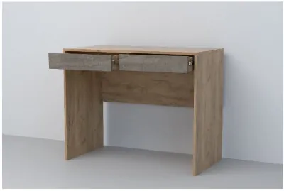 Эго Стол Ст-1 (Камень Темный/Дуб Крафт Золотой)