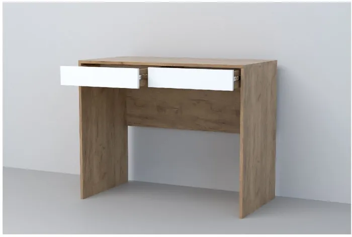 Эго Стол Ст-1 (Камень Темный/Дуб Крафт Золотой)