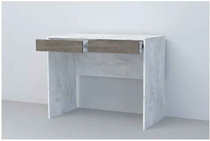 Эго Стол Ст-1 (Камень Темный/Дуб Крафт Золотой)