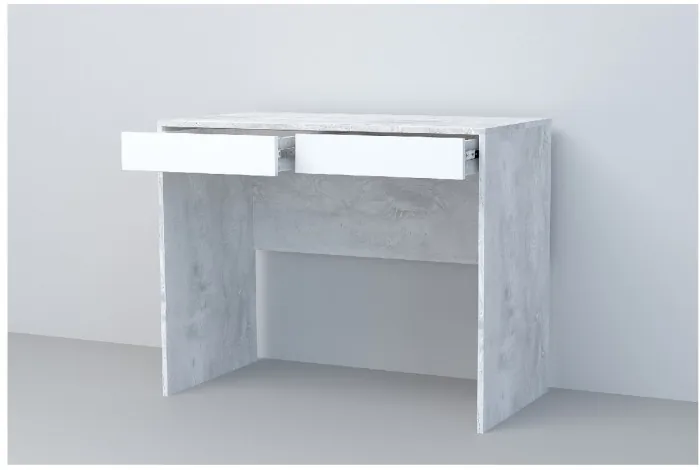 Эго Стол Ст-1 (Камень Темный/Дуб Крафт Золотой)