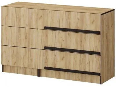 Комод Бастион №2 (Дуб крафт золотой)