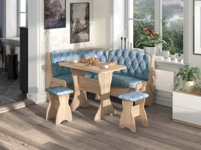 Кухонный набор Орхидея Люкс дуб сонома/лагуна