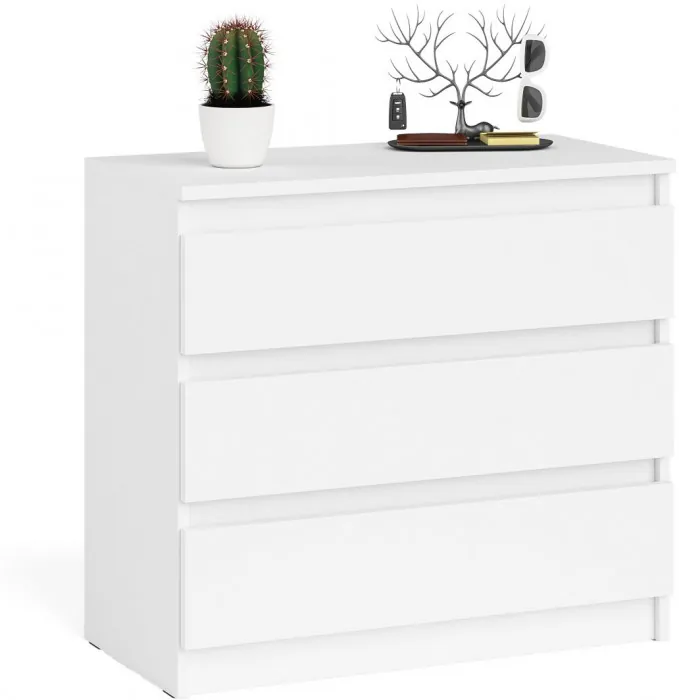 Мори Комод МК800.1, цвет белый, ШхГхВ 80,4х41х73 см.
