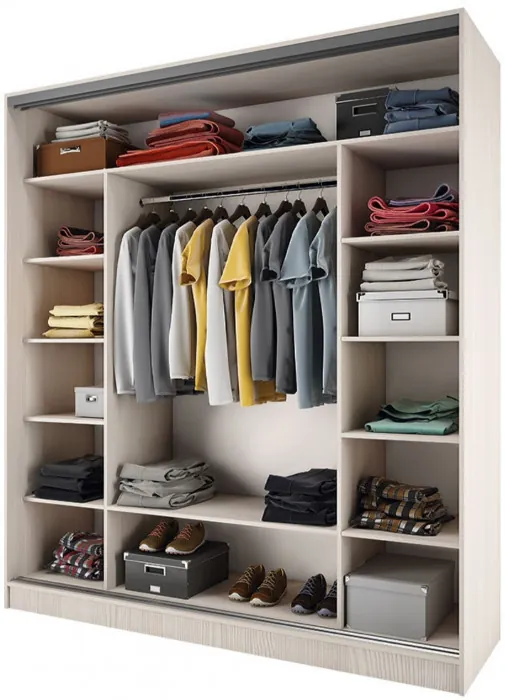 Шкаф-купе Тринити 8 NEW 2000 (Сандал светлый)