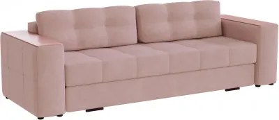 Диван раскладной Виконт, пыльная роза/мдф пудра