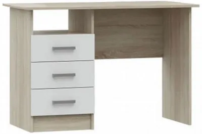 Мартина Стол письменный (Белый, Дуб Сонома)