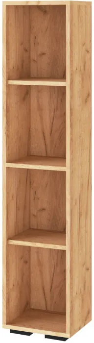 Квартет-13 Пенал дуб крафт золотой/белый