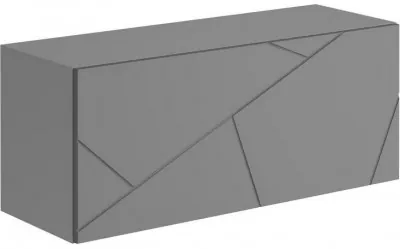 ГРАНЖ Шкаф навесной ШН-003 (Д.900) (Серый шифер / Графит софт)