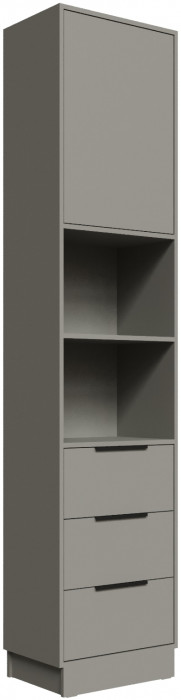 Шкаф Мадрид торцевой (0,35) с 3 ящ., Мокко