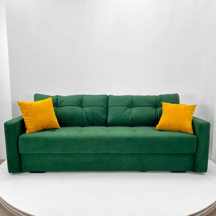 Диван раскладной Брэй изумруд