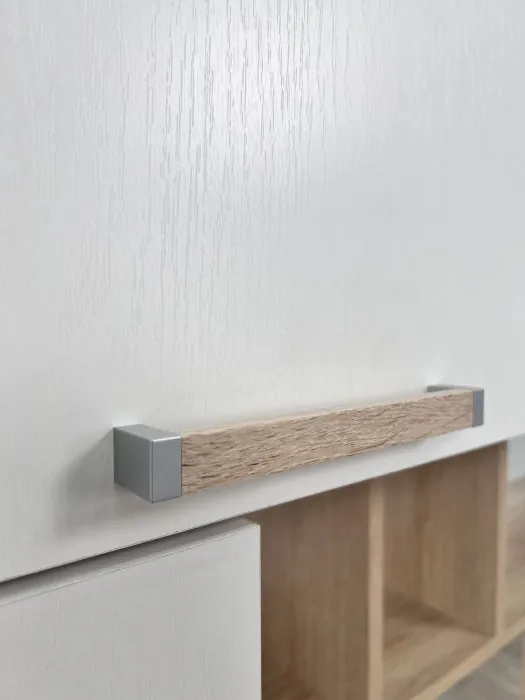 Компьютерный стол Квартет-11, Дуб крафт табачный/Дуб крафт белый