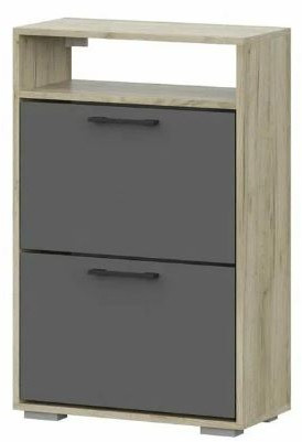 мс для прихожей Бостон ОБ-600 дуб крафт серый/серый графит