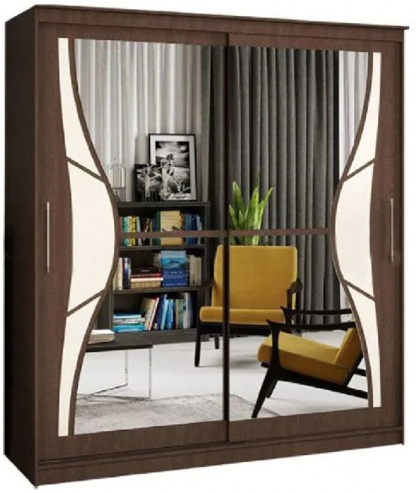 Шкаф-купе Элегант 1 1500 (Дуб Сонома)