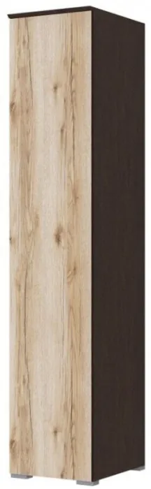 Плейона Пенал для спальни, венге/дуб делано