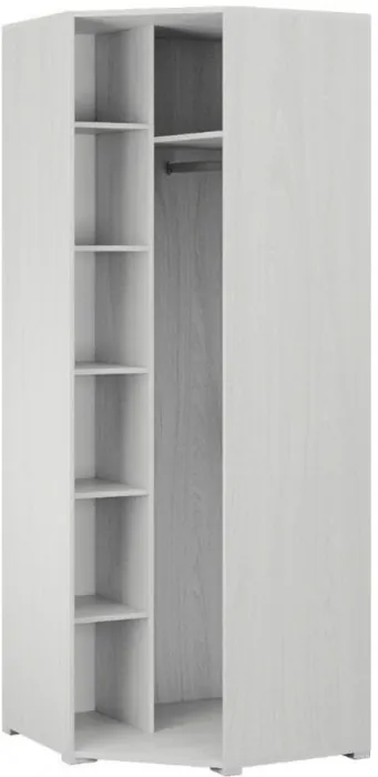 Теана шкаф угловой ясень анкор светлый/зеркало