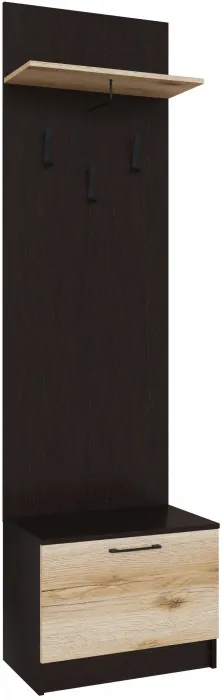 Модульная прихожая Денвер, набор 2, Венге/Дуб делано