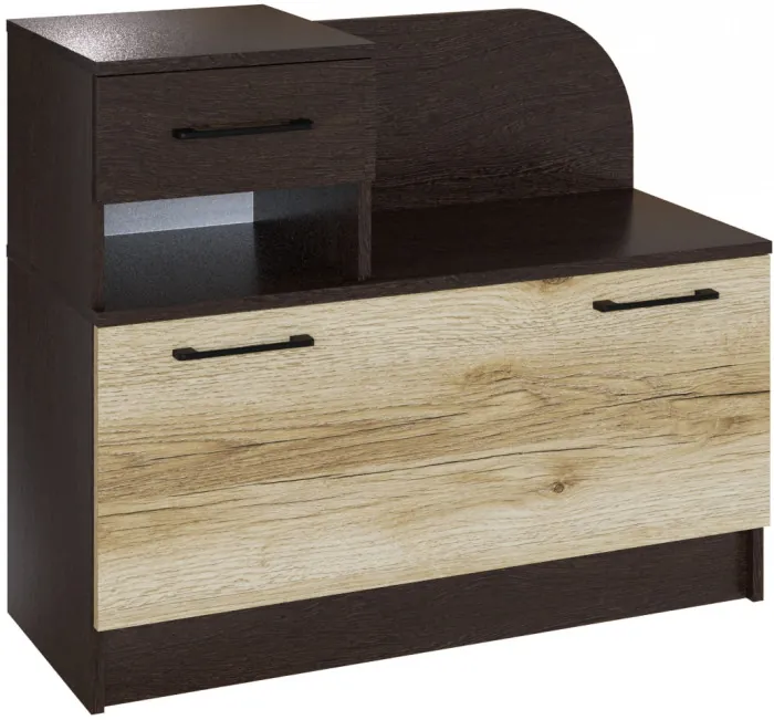 Модульная прихожая Денвер, набор 2, Венге/Дуб делано