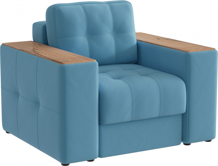 Кресло Виконт, Светло-голубой