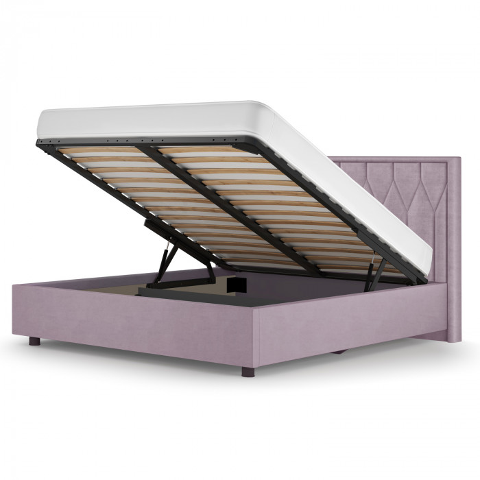Кровать-10М с подъёмным основанием 1800 лаванда