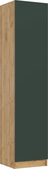 Модульная прихожая Роджинамиф, композиция 1, Дуб крафт/Изумрудный