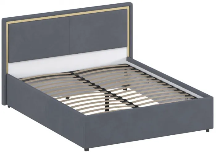 Кровать 120 с ортопед. основанием КР-431-М-12, Микровелюр-87