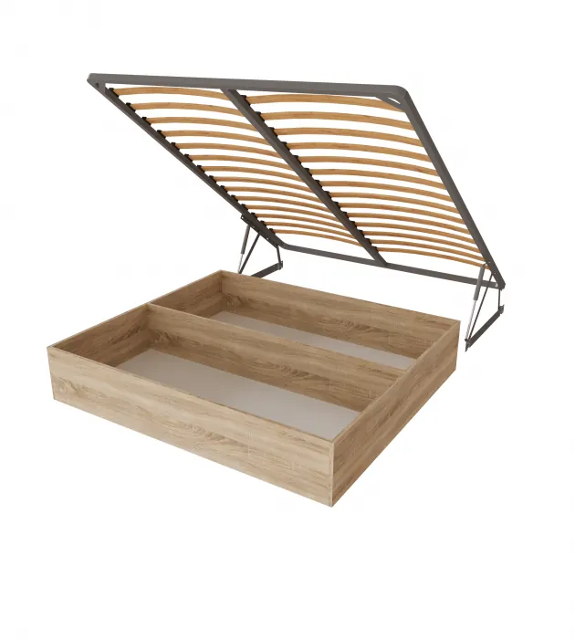 Октавия Кровать интерьерная 180 серый ромб, ПМ