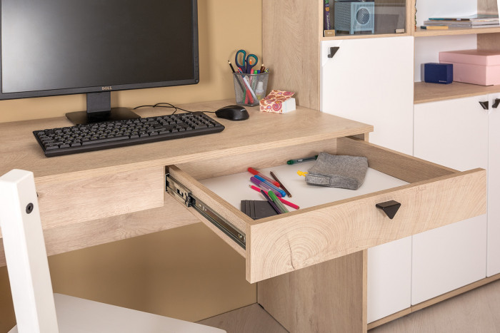 КР100 Бостон № 11, цвет дуб эндгрейн элегантный/12.69+09.132+13.156+12.69+09.132+13.156, ШхГхВ 384х57,2х194,4 см., ун. сборка