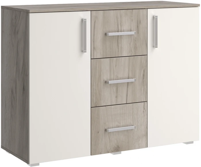 Модульная спальня Фиеста NEW, Крафт серый/Кашемир