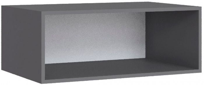 Набор мебели для прихожей "Мадрид", Графит серый/Белый