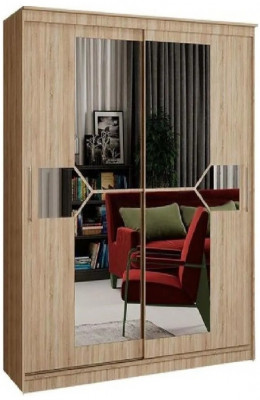 Шкаф-купе Элегант 1500 (Дуб Сонома)
