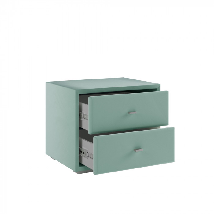 Тумба прикроватная интерьерная мятный