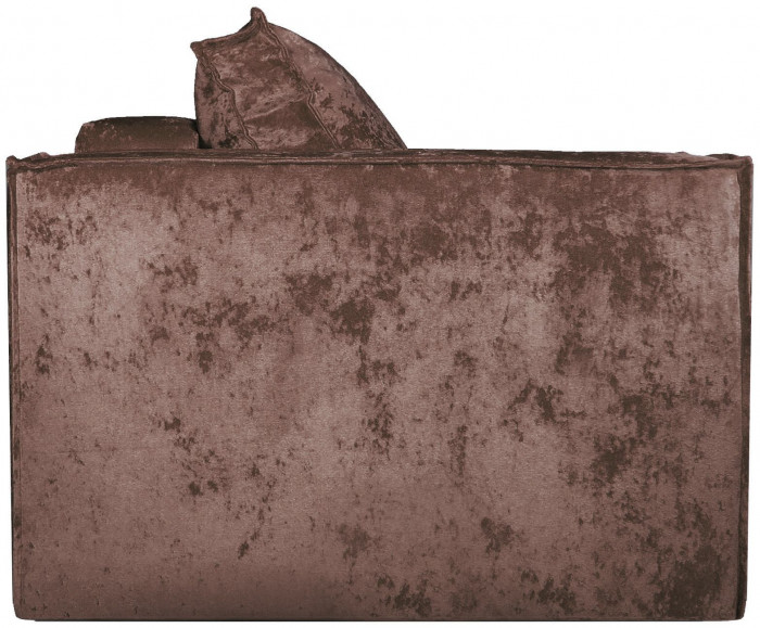 Диван-кровать Лофт Люкс Плюш, еврокнижка, пружинный блок,140х195, коричневый