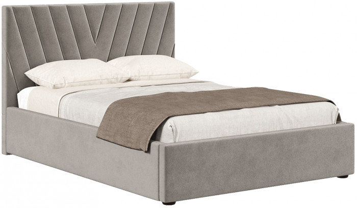 Кровать с подъёмным механизмом 1600 Палермо, пепел 112