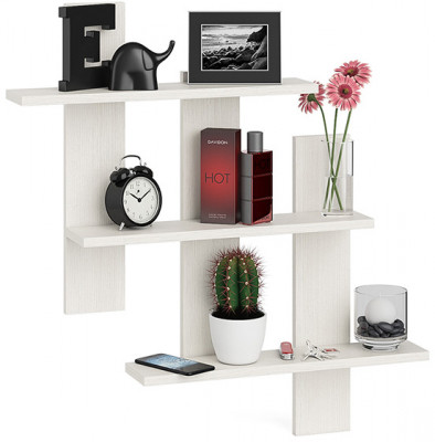 Полка СВК-5, цвет дуб лоредо, ШхГхВ 84х13,6х88 см.