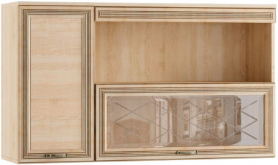 &quot;Ливорно&quot; Полка навесная ЛН-4 дуб сонома