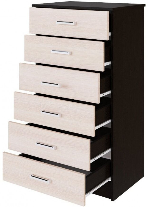Комод Катрин-4 венге/дуб молочный